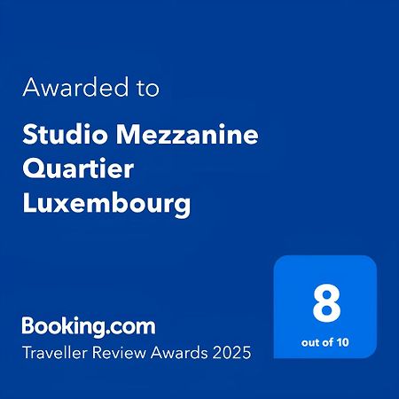 Studio Mezzanine Quartier Luxembourg Free Netflix Paris Extérieur photo