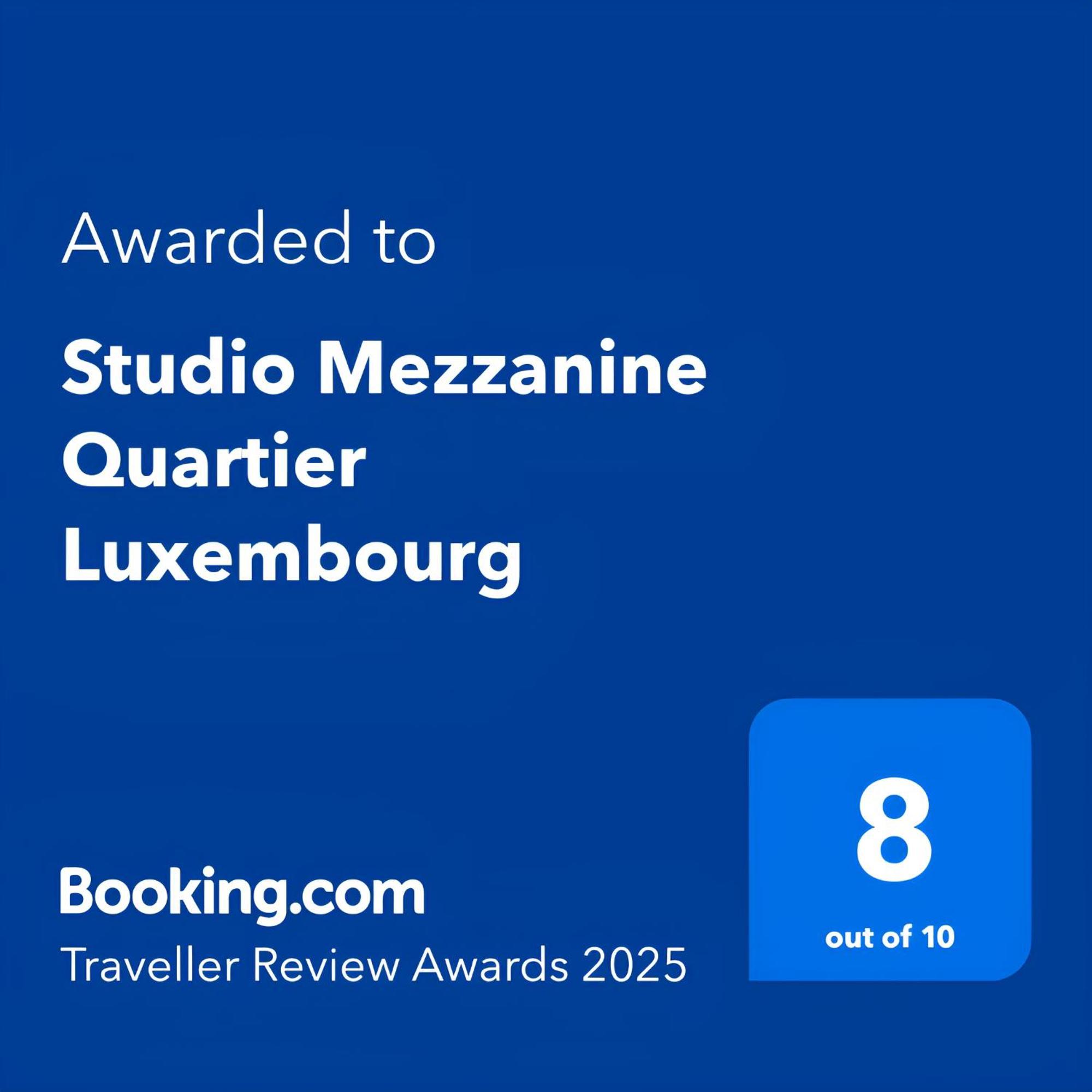 Studio Mezzanine Quartier Luxembourg Free Netflix Paris Extérieur photo